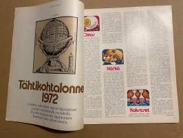 Me Naiset 1972 nro 1 ilmestynyt 5.1.1972, Tähtikohtalonne 1972, Berit Rollen, Maustekilvan ratkaisu, Unikirja jakso 3