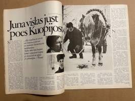 Me Naiset 1972 nro 3 ilmestynyt 19.1.1972, Pirjo Maukonen - rekkakuski, Riitta ja Ilkka Kontula, Aili ja Martti Laihorinne - elämä on kallis lahja