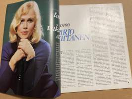 Me Naiset 1972 nro 18 ilmestynyt 3.5.1972, Pirjo Viitanen tanssii ja puhuu tanssista, Lahden Seurahuone, Mitä rakkaus on?