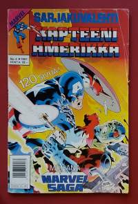 Marvel - Sarjakuvalehti 4/1991. Kapteeni Amerikka. (Sarjakuvalehti)