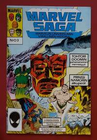 Marvel Saga 3/1985. Marvelin universumin virallinen historia. (Sarjakuvalehti)