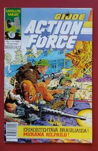 Action Force - G.I. Joe 1/1989. Erikoistehtävä Brasiliassa. (Sarjakuvat, sopiva keräilykappaleeksi)