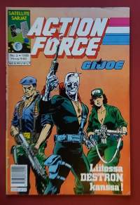 Action Force - G.I. Joe 3/1989. Liitossa Destron kanssa (Sarjakuvat, sopiva keräilykappaleeksi)