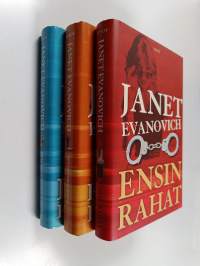 Janet Evanovich -paketti (3 kirjaa) : Ensin rahat ; Kuudestilaukeava ; Kolmas kovanokka