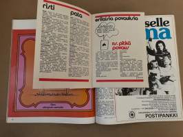 Me Naiset 1972 nro 35 ilmestynyt 30.8.1972, Syysmuoti, Irwinin ja Timo T. A. Mikkosen kymmenottelu, Nelivaljakko - Aura-Liisa, Helena, Marianne ja Helinä Laihorinne