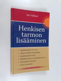 Henkisen tarmon lisääminen (signeerattu, tekijän omiste)
