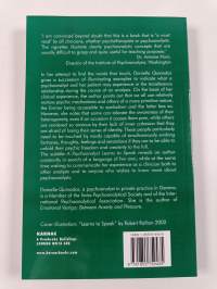 Words that Touch - A Psychoanalyst Learns to Speak