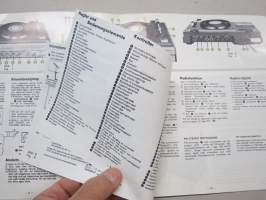National Panasonic Model SG-1070L Kompakt Stereo Bedienungsanleitung / Bruksanvisning / Käyttöohje