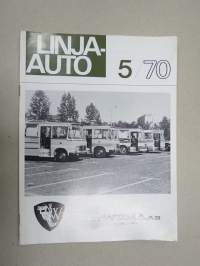 Linja-auto 1970 nr 5 -Linja-autoliitto ry äänenkannattaja ja alan ammattilehti