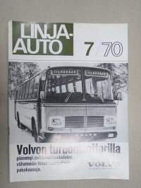Linja-auto 1970 nr 7 -Linja-autoliitto ry äänenkannattaja ja alan ammattilehti