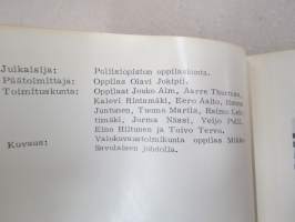 Poliisiopisto 1964 kevätlukukausi - alipäällystökurssi 8, miehistökurssi 6, kokelaskurssi 5-6 -matrikkeli