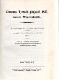 Kertomus Tyrvään pitäjästä 1853