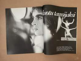 Me Naiset 1972 nro 37 ilmestynyt 13.9.1972, Imatran valtionhotelli,  Arja Räsänen - nainen ja bussi, Rudolf Nurejev, Jaakko Viljakainen elää taiteelle