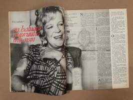 Me Naiset 1972 nro 38 ilmestynyt 20.9.1972, Erkki Rantanen - pantu paljon vartijaksi, Lenita, Marja-Leena Mikkola, Aino Räsänen