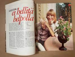 Me Naiset 1972 nro 43 ilmestynyt 25.10.1972, Kristiina Mykkänen, Lintulan luostari, Sirkka Lehto, Lea Pennanen, Arnold Schwarzenegger Suomessa, Marlon Brando