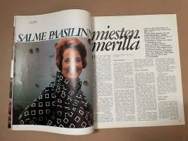 Me Naiset 1972 nro 43 ilmestynyt 25.10.1972, Kristiina Mykkänen, Lintulan luostari, Sirkka Lehto, Lea Pennanen, Arnold Schwarzenegger Suomessa, Marlon Brando