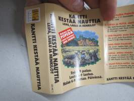 Kantti kestää nauttia - Leipä laulu ja henkilöt - Leipätiedotus LEIMC1 -C-kasetti / C-cassette, mm. Irwin Goodman, Popeda, Veikko Lavi, Juha Vainio, Vesa-Matti Loiri