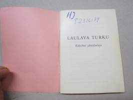 Laulava Turku 1 - Kokoelma yhteislauluja