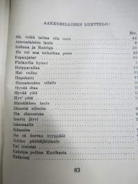 Liikeväen laulukirja