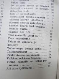 Taaskin tuli laulettavaksi - SA laulukirja, Pääesikunnan koulutustoimisto 1959