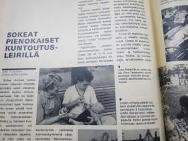 Kotiliesi 1970 17, syyskuu I, 11.9.1970, Abortti, Naisia teollisuuden palveluksessa, Opintojen rahoitus, Pääsin itäsaksalaiseen kotiin, Syysmuoti, Sokeat pienokaiset