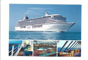 Chrystal Serenity / Chrystal Cruises - laivakortti, laivapostikortti  postikortti kulkematon