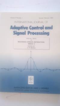 Adaptive control and signal processing Volume 9 No 1