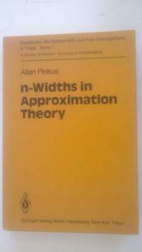 n-Widths in Approximation Theory