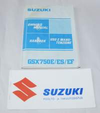 Suzuki GSX750E / ES / EF Owners manual