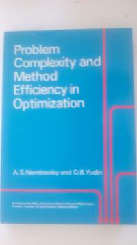 Problem Complexity and Method Efficiency in Optimization