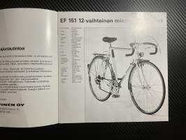 Motobecane ranskalaista ajonautintoa polkupyöräesite