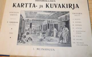 Historiallinen kartta- ja kuvakirja kouluja varten. 1, Muinaisuus