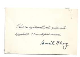 Emil  Skog  - nimikirjoitus