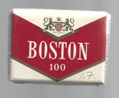 Boston 100 - tyhjä tupakka-aski