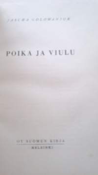 Poika ja viulu