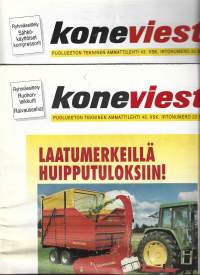 Koneviesti  1995  nrot 7 ja 8