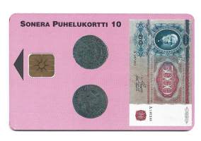 Sonera Raha- ja Keräilymessut  -99 Turun Numismaattinen Seura - puhelinkortti