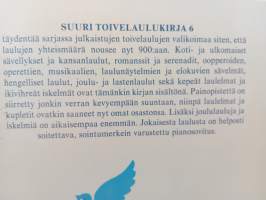 Suuri toivelaulu kirja 6