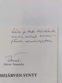 Nurmijärven synty : Eripainos Nurmijärven pitäjän historian 1. osasta (signeerattu, tekijän omiste)