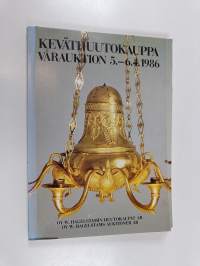 Keväthuutokauppa 5. - 6.4.1986 = Vårauktion 5. - 6.4.1986 - Hagelstamin keväthuutokauppa Vårauktion 5. - 6.4.1986