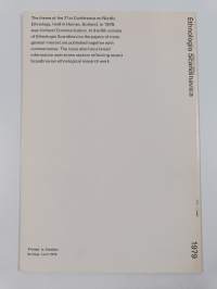 Ethnologia Scandinavia : a journal for nordic ethnology 1079 (tekijän omiste)