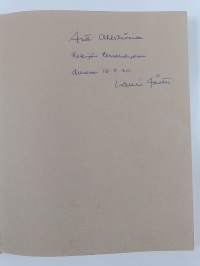 Talonpoikaisesineistön katoavaa kauneutta (signeerattu, tekijän omiste)