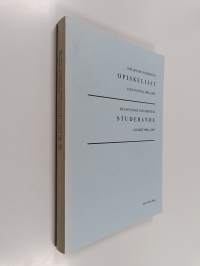 Helsingin yliopiston opiskelijat. lukuvuonna 1986-1987