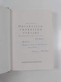Opiskelijaruokailun tekijät : Oy Unicafe Ab 1953-2003 (signeerattu, tekijän omiste)