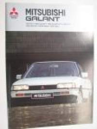 Mitsubishi Galant 1600 GL, 1800 GLX-T/D, 1800 GLX-T/D A/T, 2000 GLS, 2000 GLS A/T, 2000 Royal, 2000 Turbo 1987 -myyntiesite
