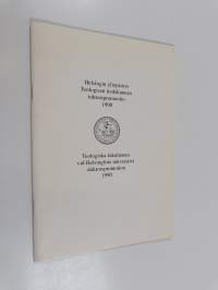 Helsingin yliopiston teologisen tiedekunnan tohtoripromootio = Teologiska fakultetens vid Helsingfors universitet doktorspromotion = Conferment ceremony, Faculty ...