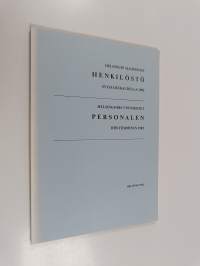 Helsingin yliopiston henkilöstö syyslukukaudella 1982