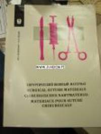 Hirurgizeskij sownij material... -neuvostoliittolaisia kirurgisia ompelumateriaaleja, esite