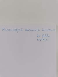 Ajan aallokossa seisoo uusmaalainen kansa : Eteläsuomalaisen osakunnan historia vuoteen 1940 (signeerattu, tekijän omiste)