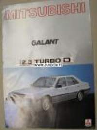 Mitsubishi Galant 2.3 Turbo D 1981 -myyntiesite